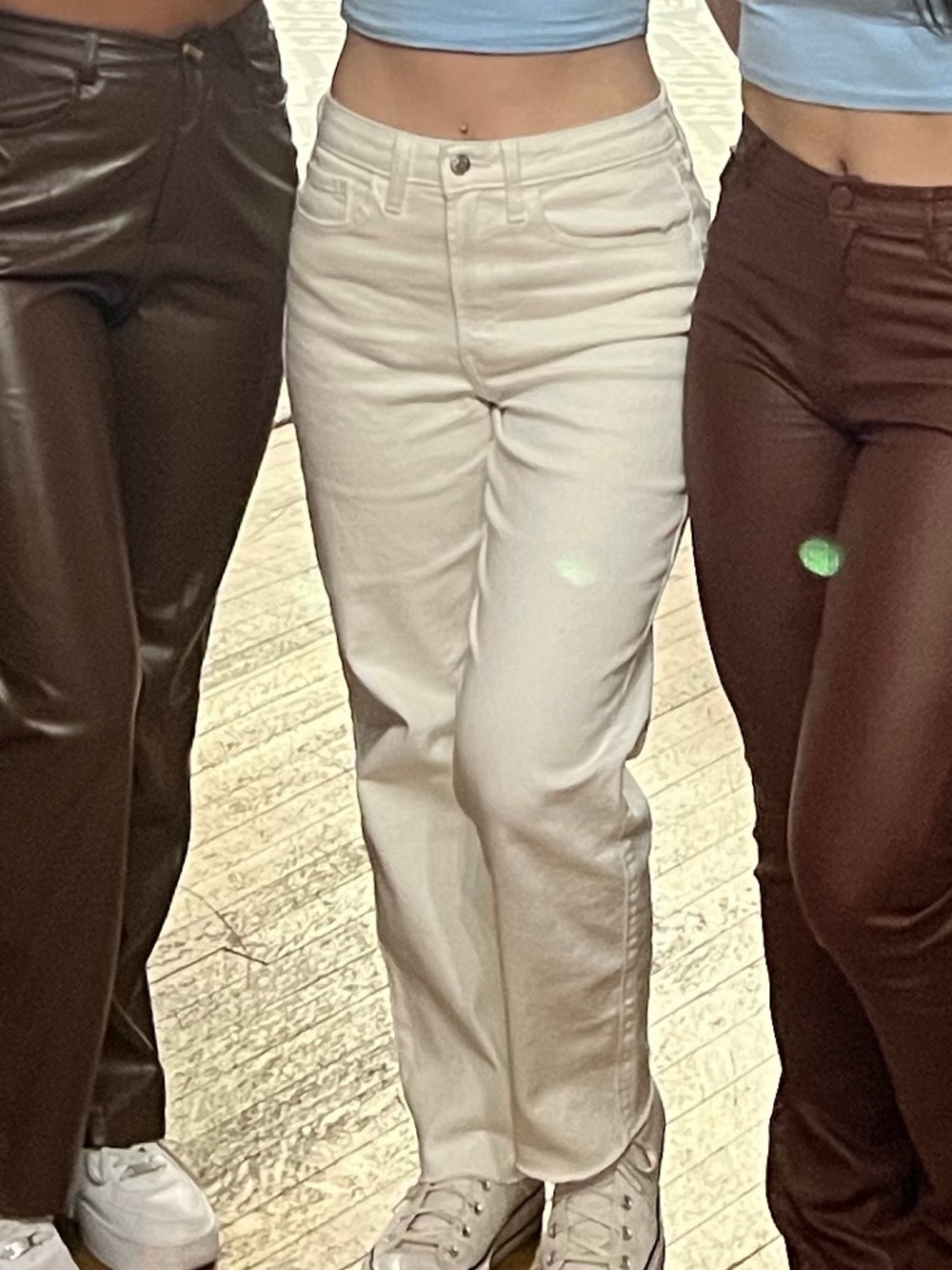 Hollister White Jeans
